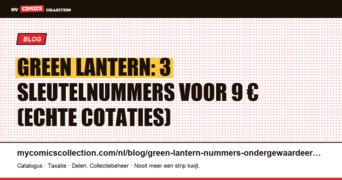 Green Lantern: de ondergewaardeerde nummers die je moet kennen — artikelillustratie