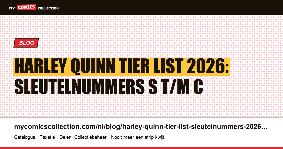 Harley Quinn Tier List 2026: de belangrijkste sleutelnummers — artikelillustratie
