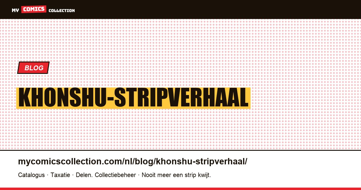 Khonshu-stripverhaal — artikelillustratie
