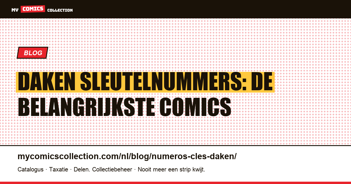 Daken: de belangrijkste sleutelnummers — artikelillustratie
