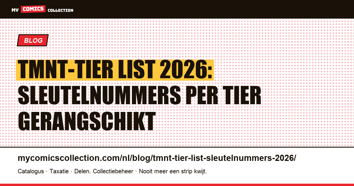 TMNT-tier list 2026: sleutelnummers van Tier S tot C — artikelillustratie