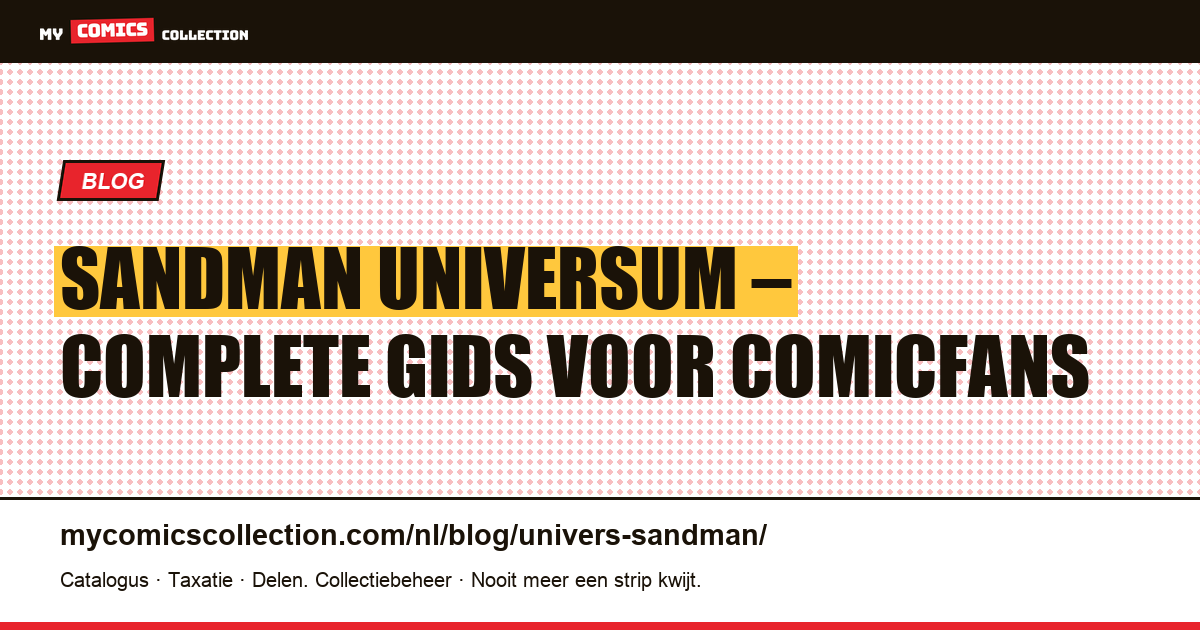 Het Sandman Universum — artikelillustratie