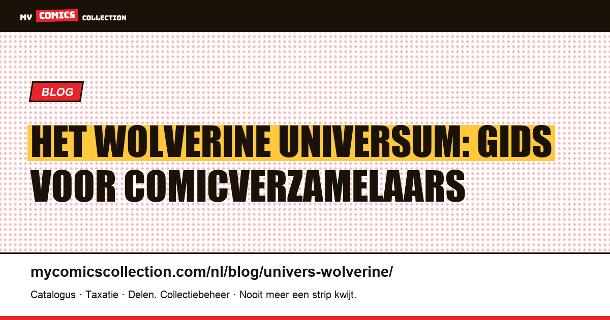 Het Wolverine Universum — artikelillustratie