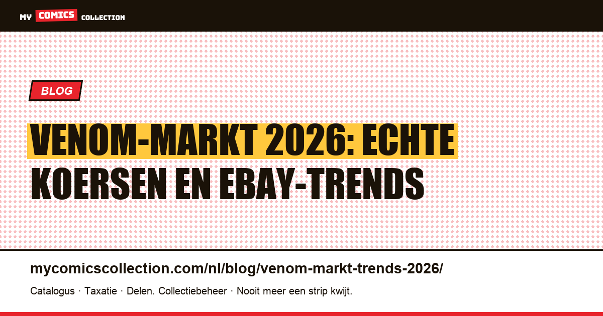 Venom-markt: trends en echte koersen in 2026 — artikelillustratie