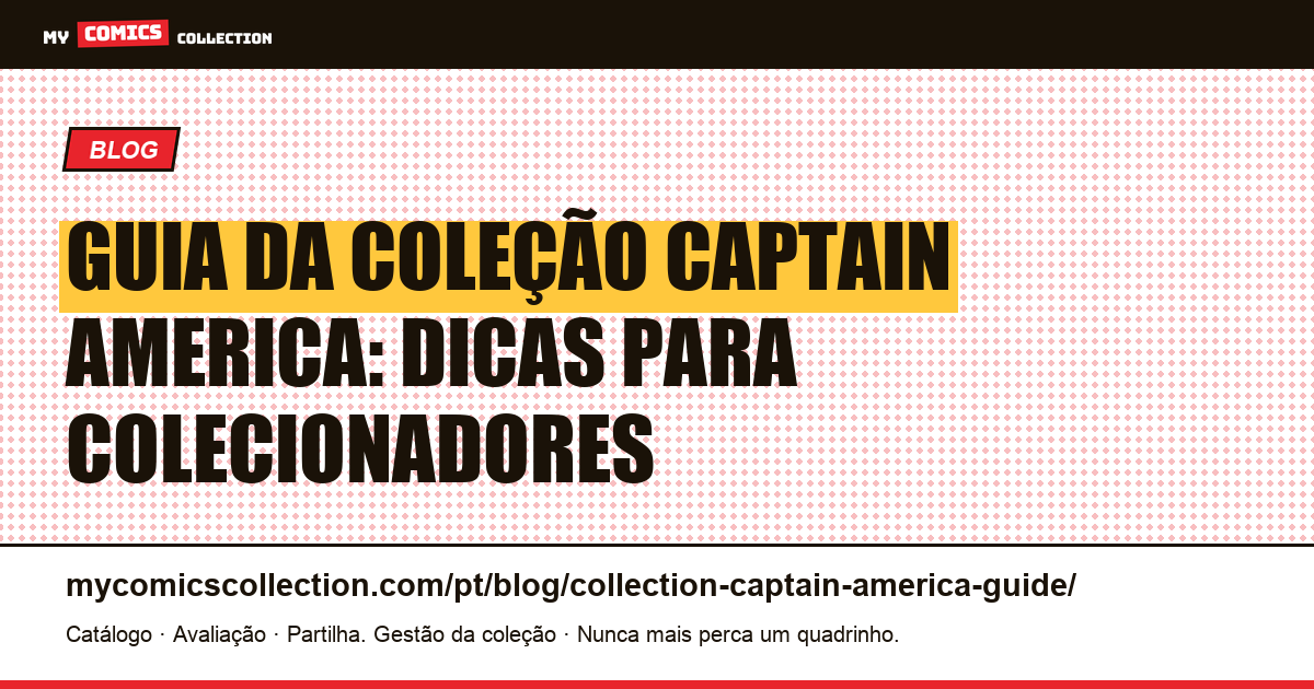 Guia da Coleção Captain America — ilustração do artigo