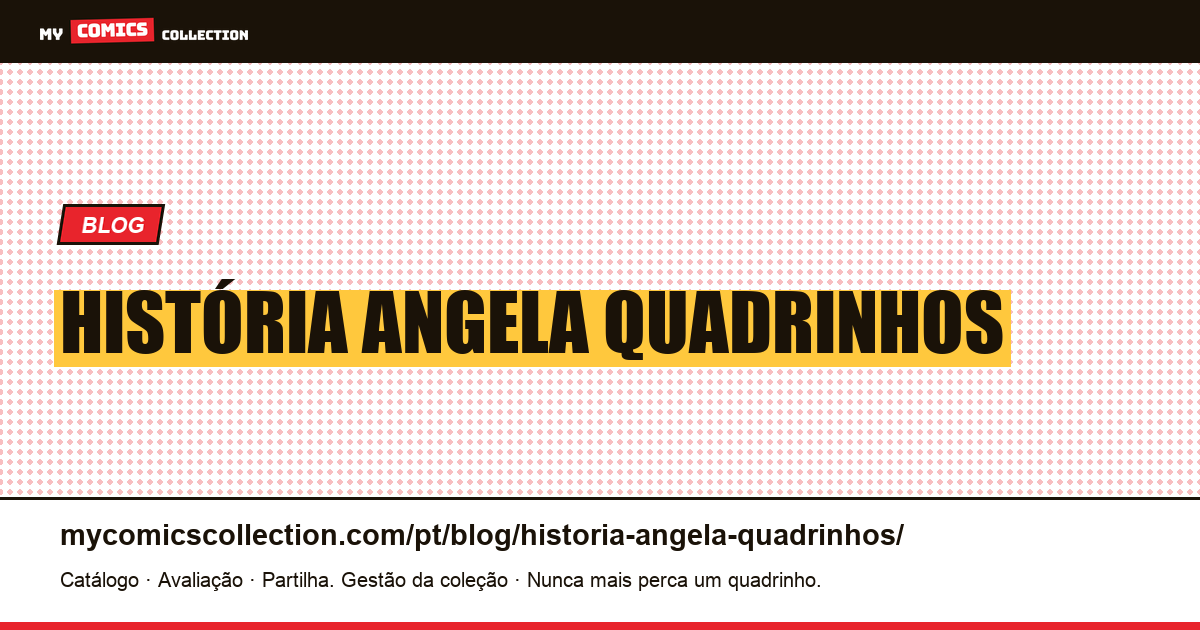 história angela quadrinhos — ilustração do artigo