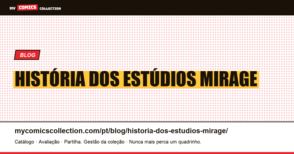 história dos estúdios mirage — ilustração do artigo