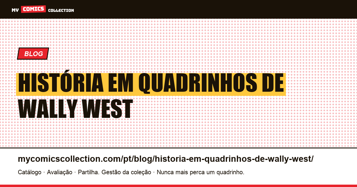 história em quadrinhos de Wally West — ilustração do artigo