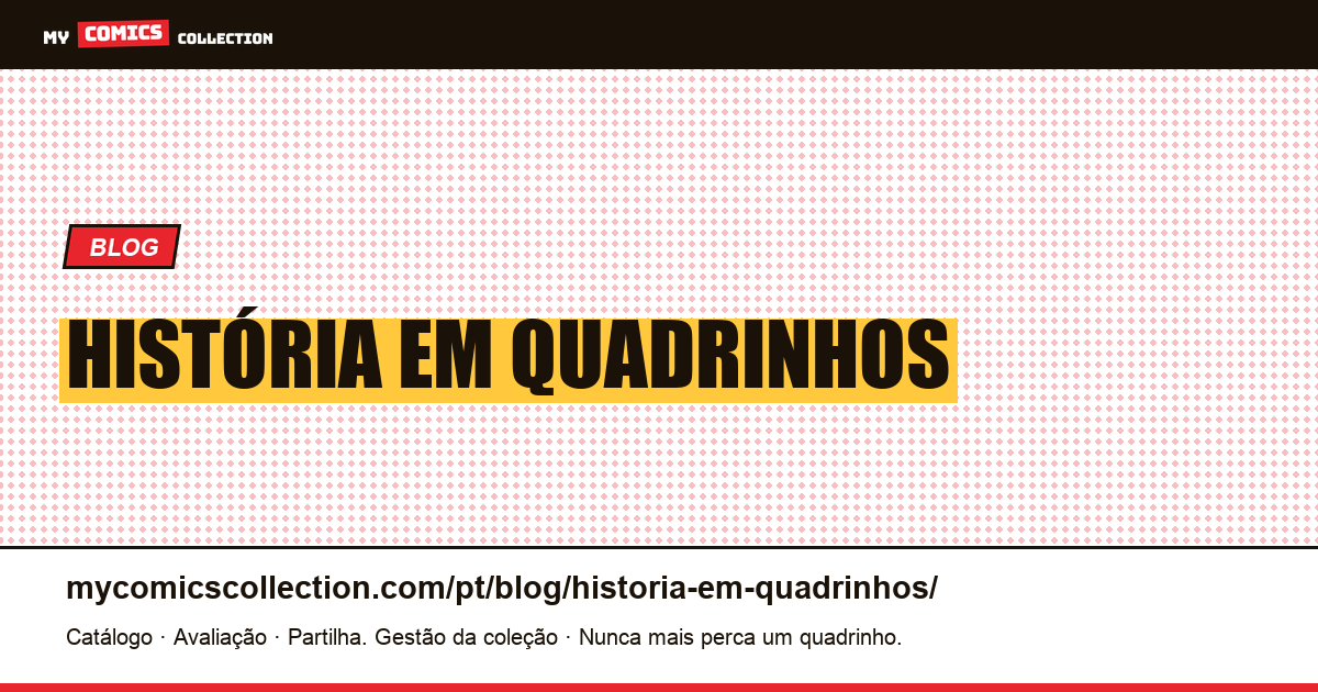 história em quadrinhos — ilustração do artigo