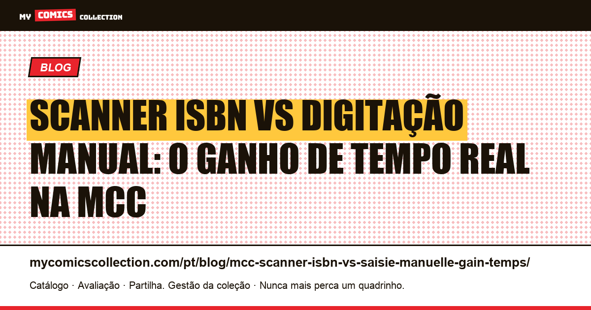 Scanner ISBN vs digitação manual: qual o ganho de tempo real? — ilustração do artigo