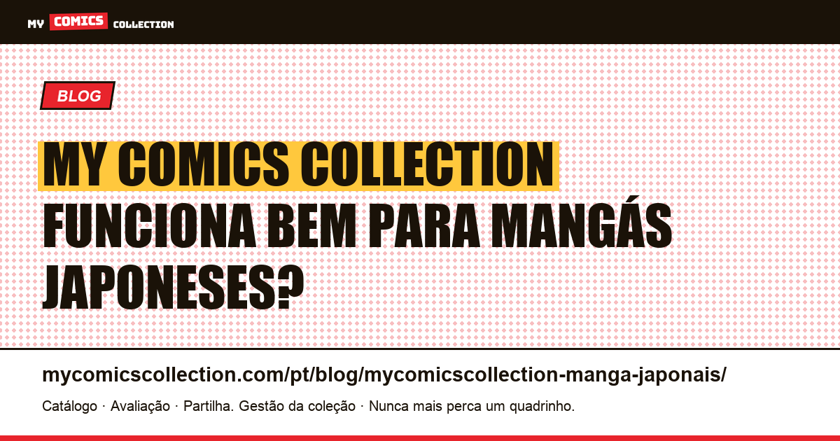 My Comics Collection para mangás japoneses: guia completo — ilustração do artigo
