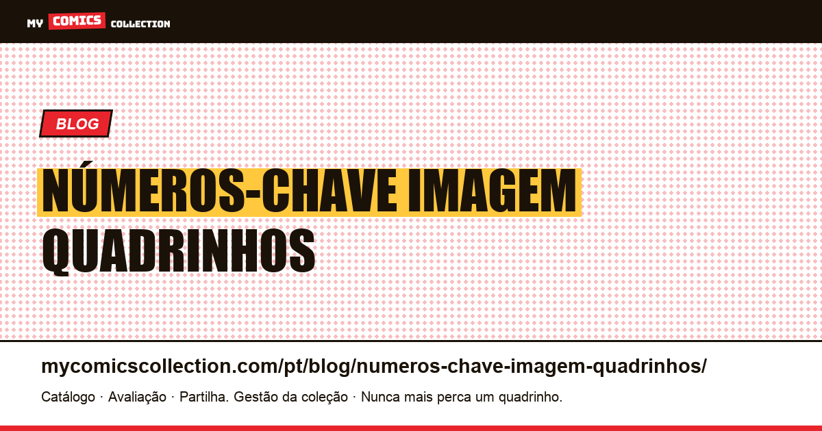 números-chave imagem quadrinhos — ilustração do artigo