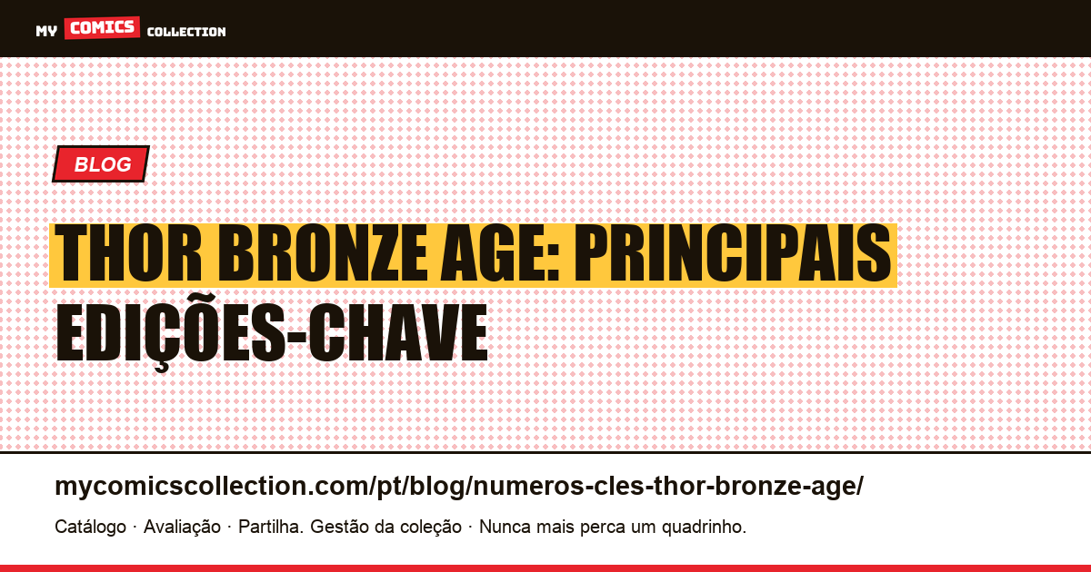 Números-Chave de Thor da Bronze Age — ilustração do artigo