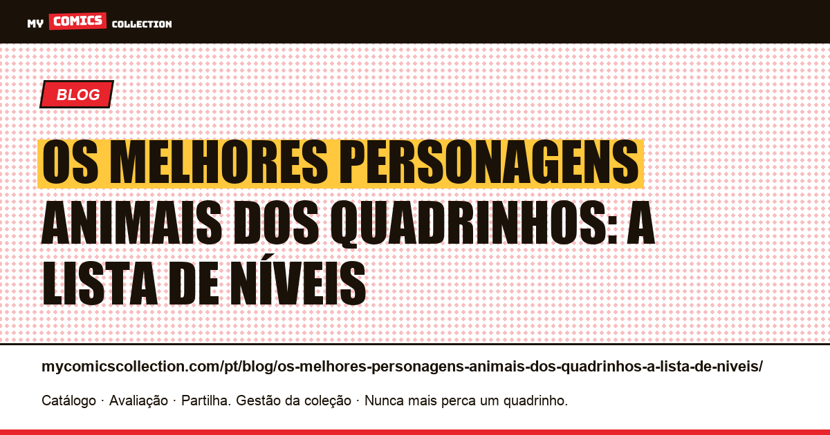 Os melhores personagens animais dos quadrinhos: a lista de níveis — ilustração do artigo