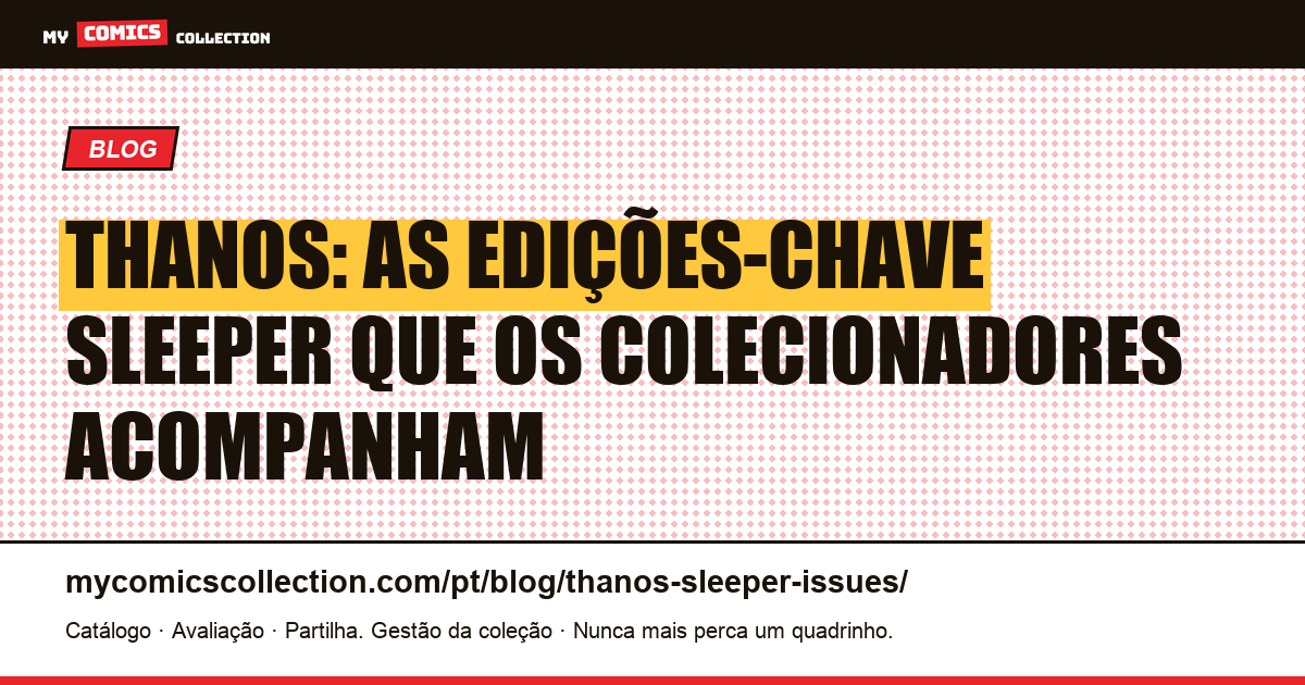 Thanos: as edições-chave secundárias que valem a pena acompanhar — ilustração do artigo