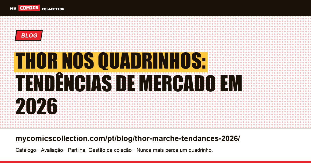 Thor nos Quadrinhos: Tendências de Mercado em 2026 — ilustração do artigo