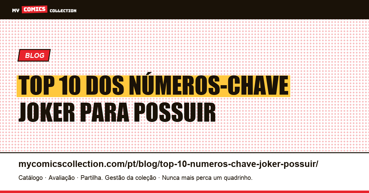 Top 10 dos números-chave Joker para possuir — ilustração do artigo