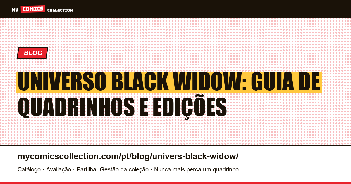 Universo Black Widow — ilustração do artigo