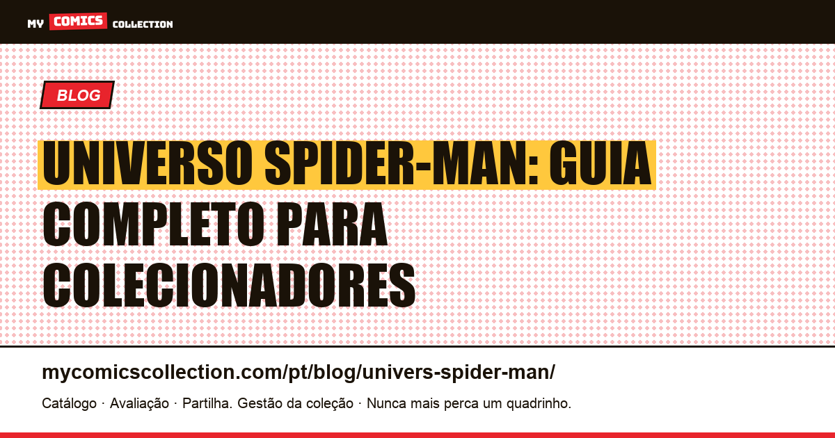 Universo Spider-Man — ilustração do artigo