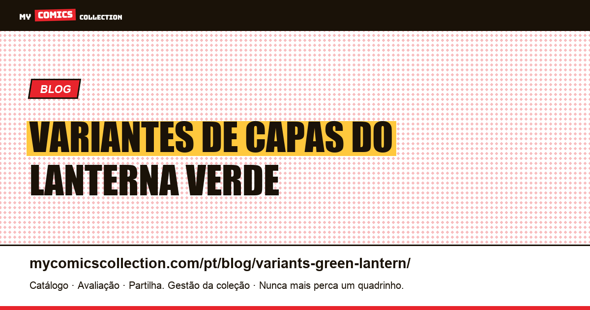 Variantes de Capas do Lanterna Verde — ilustração do artigo