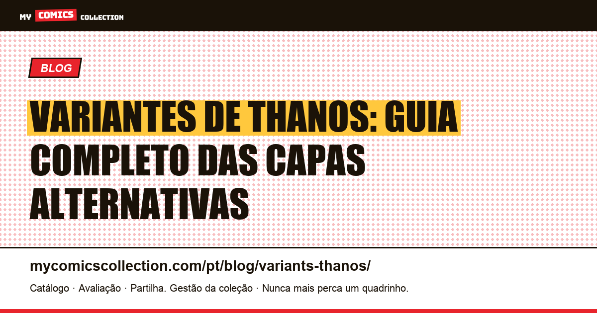Variantes de Thanos: Capas Alternativas — ilustração do artigo