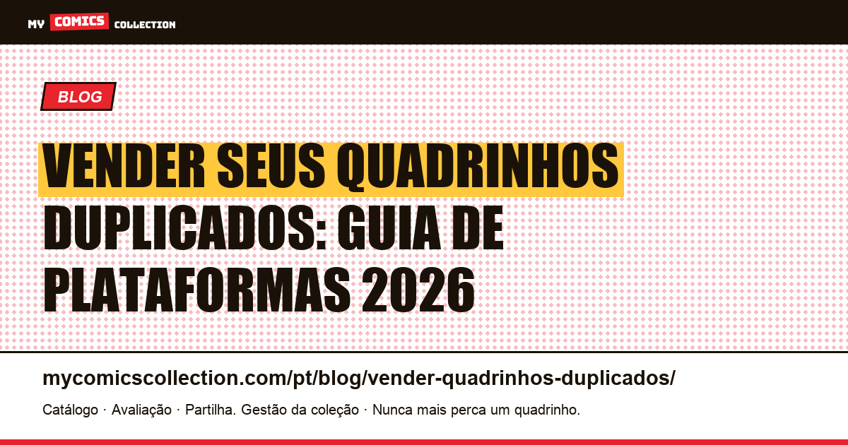 Como vender seus quadrinhos duplicados: plataformas e dicas — ilustração do artigo